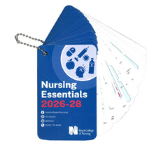 Load image into Gallery viewer, RCN Nursing Essentials Crib Cards 2026-28