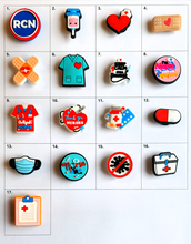 Load image into Gallery viewer, Charms for Crocs-style shoes