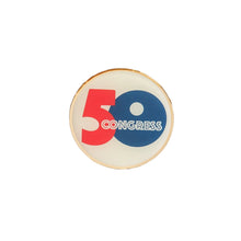 Load image into Gallery viewer, Congress 50th Anniversary Badge