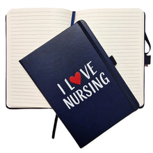 Load image into Gallery viewer, A5 Notebook - I Love Nursing