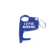 Load image into Gallery viewer, I Love Nursing Hygiene Hook Keyring