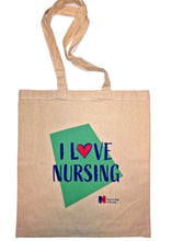 Load image into Gallery viewer, I Love Nursing Tote bag (3 designs)