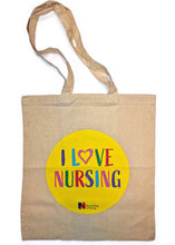 Load image into Gallery viewer, I Love Nursing Tote bag (3 designs)