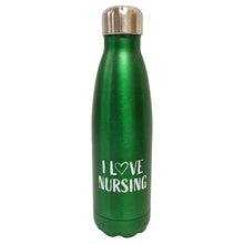Load image into Gallery viewer, Doubled-Walled Drinks Bottle - I Love Nursing