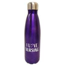 Load image into Gallery viewer, Doubled-Walled Drinks Bottle - I Love Nursing
