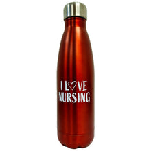 Load image into Gallery viewer, Doubled-Walled Drinks Bottle - I Love Nursing
