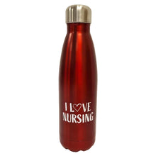 Load image into Gallery viewer, Doubled-Walled Drinks Bottle - I Love Nursing