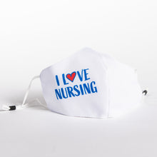 Load image into Gallery viewer, I Love Nursing Reusable Facemask