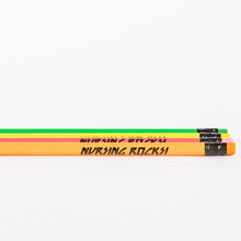 Load image into Gallery viewer, Nursing Rocks! Neon Pencil