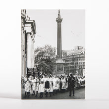 Load image into Gallery viewer, Postcard - Student Nurses Demonstration 1948