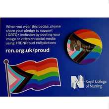 Load image into Gallery viewer, RCN Pride Enamel Badge - 2021
