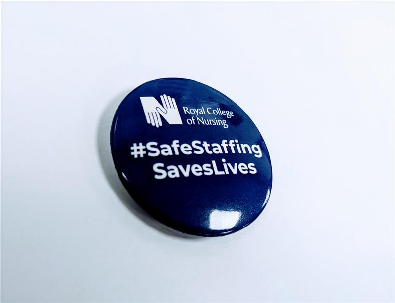 Safe staffing badge - 008072