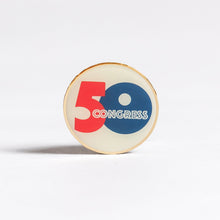 Load image into Gallery viewer, Congress 50th anniversary Badge
