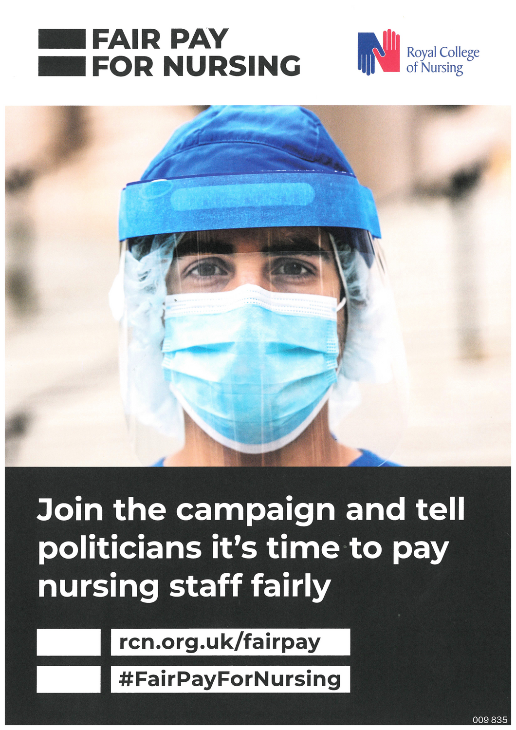 Fair Pay for Nursing Poster 4 - 010312