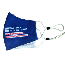 Load image into Gallery viewer, Campaign Reusable Facemask - Fair Pay / Safe Staffing
