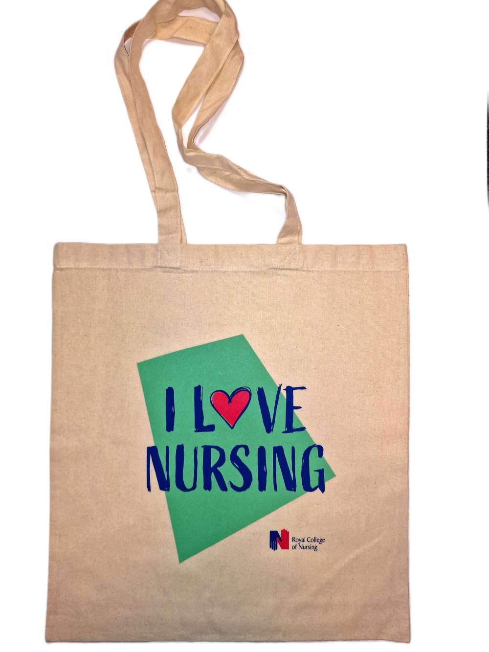 I Love Nursing tote bag (three designs)