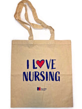 Load image into Gallery viewer, I Love Nursing tote bag (three designs)
