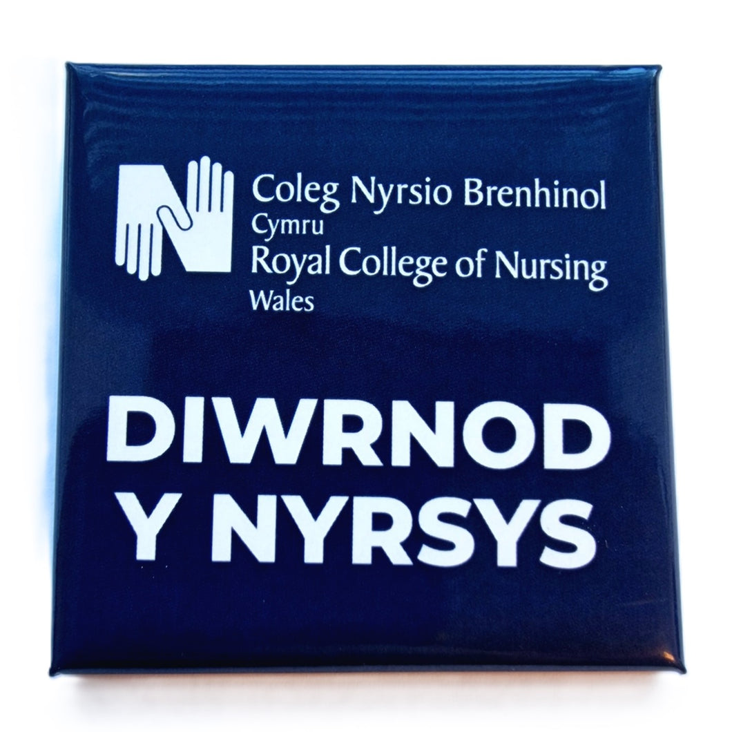 Welsh Nurses Day badge