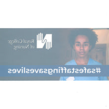 Load image into Gallery viewer, Safe Staffing Saves Lives Window sticker
