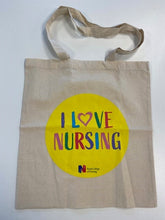 Load image into Gallery viewer, I Love Nursing tote bag (three designs)
