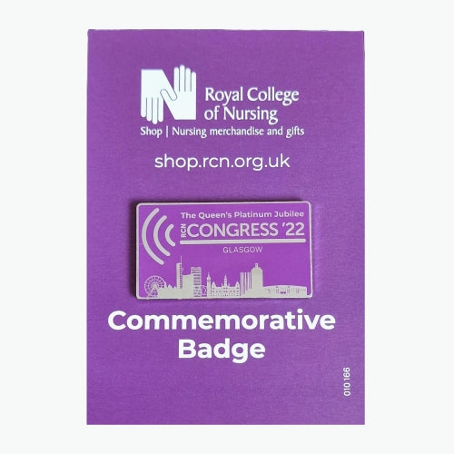 Congress commemorative Badge - Glasgow 2022