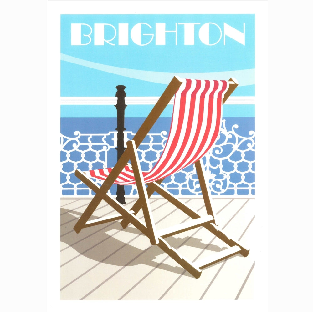 Deckchair Range A4 Poster