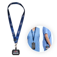 Load image into Gallery viewer, Sway Phone Holder Strap - I Love Nursing
