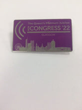 Load image into Gallery viewer, Glasgow Congress 2022 Badge
