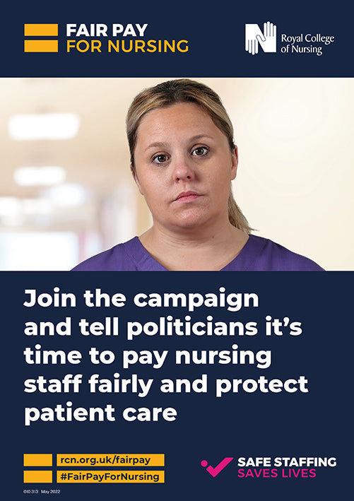 Fair Pay for Nursing Poster 5 - 010313