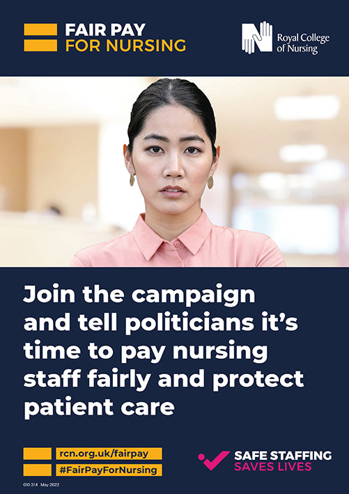 Fair Pay for Nursing Poster 6 - 010314