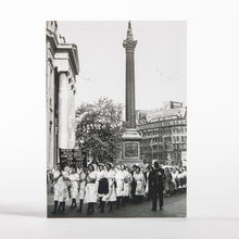 Load image into Gallery viewer, Postcard - Student Nurses Demonstration 1948
